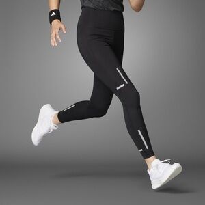 adidas Ultimate Reflective 7/8 Running Leggings Tights – Black XL JN6083